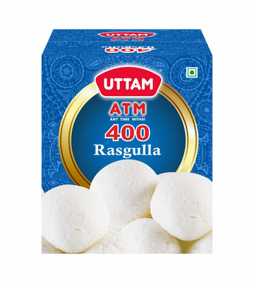 Uttam ATM Rasgulla (400 pieces)