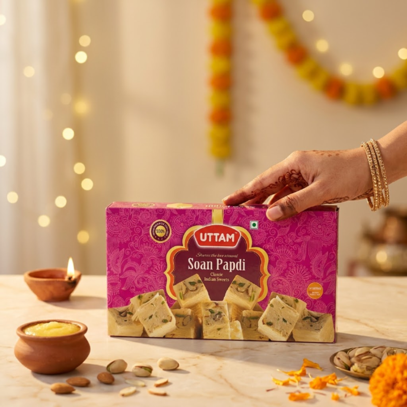 Soan Papdi (Desi Ghee)