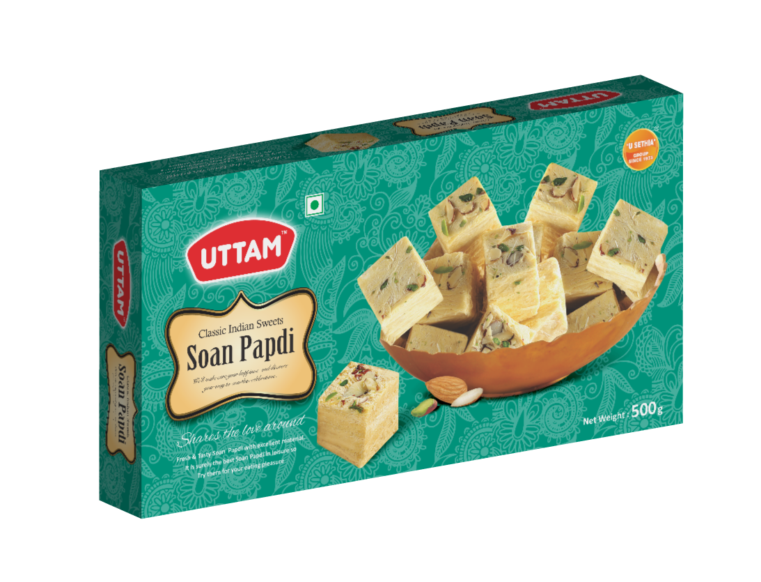 Uttam Soan Papdi (Elaichi)