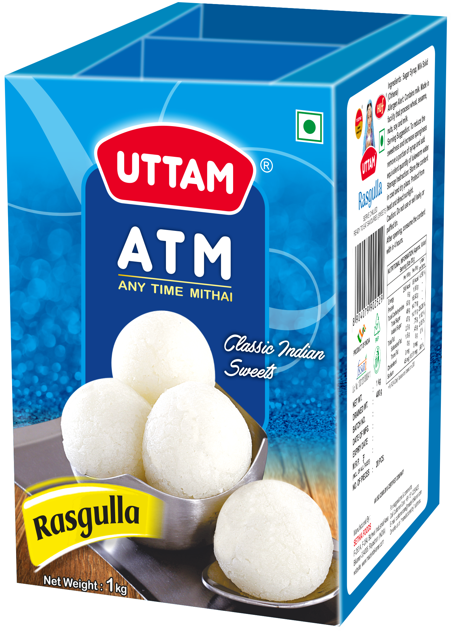 Uttam ATM Rasgulla