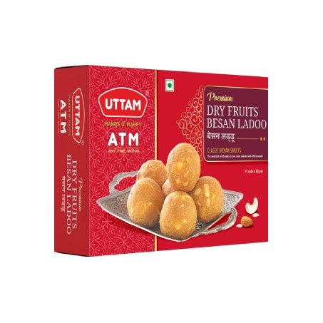 Premium Dry fruit Besan Ladoo Desi Ghee